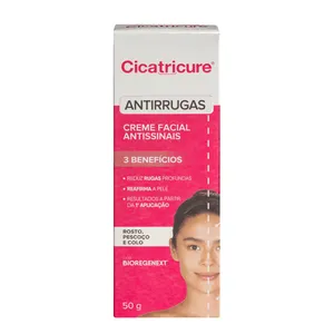 Creme Cicatricure Gel Antissinais Diurno FPS 30 Reduz Rugas Profundas e Perda de Firmeza 50g