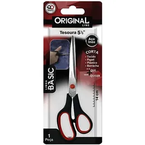 Tesoura Multiuso Original Line Basic 14cm Aço Inox