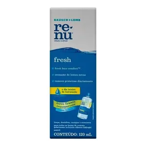 Solução Multiuso Renu Fresh Bausch Lomb 120ml
