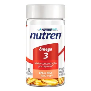 Suplemento Alimentar Nutren Ômega 3 60 Cápsulas