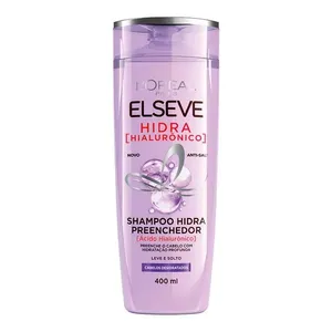 Shampoo Elseve L'Oréal Paris Preenchedor Hidra Hialurônico, 400ml