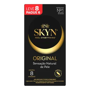 Preservativo Skyn Original 8 Unidades