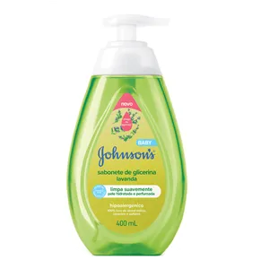 Sabonete Líquido Johnson's Baby Glicerina Lavanda 400ml