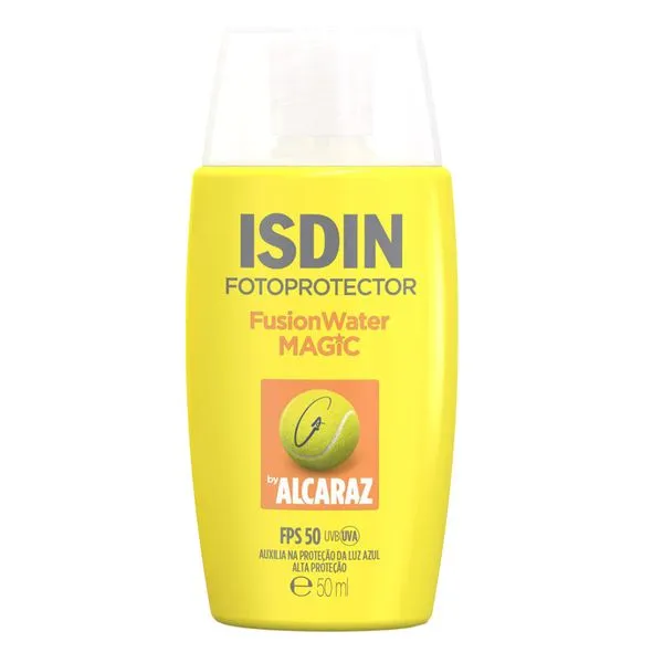 Protetor Solar Facial ISDIN FPS 50 Fusion Water Magic By Alcaraz 50ml
