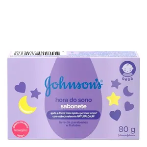 Sabonete em Barra Johnson's Baby Hora do Sono 80g