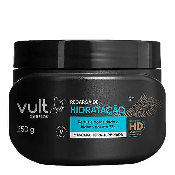 Máscara Capilar Vult Cabelos Recarga De Hidratação 250g