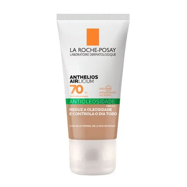 Protetor Solar Facial La Roche-Posay Anthelios Airlicium FPS70 Cor 4.0 40g