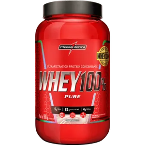 Whey Protein Concentrado - Integralmédica - 900g - Morango