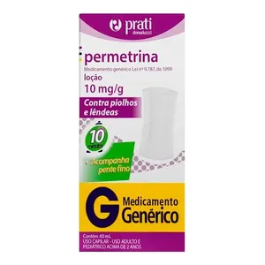 Permetrina 10mg/G Genérico Prati, Donaduzzi & Cia 60ml Loção