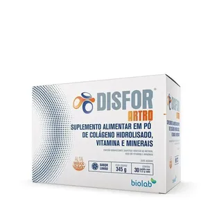 Suplemento Alimentar Disfor Artro Biolab Sabor Limão 11,5g 30 Sachês
