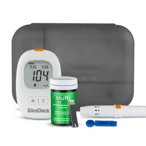 Kit para Controle de Glicemia Glicocheck Monitor +10 Tiras