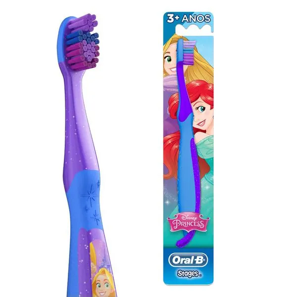 Escova de Dente Oral-B Stages Princesas/Toy Story 1 Unidade