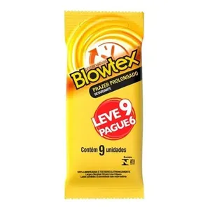 Preservativo Blowtex Retardante 9 Unidades
