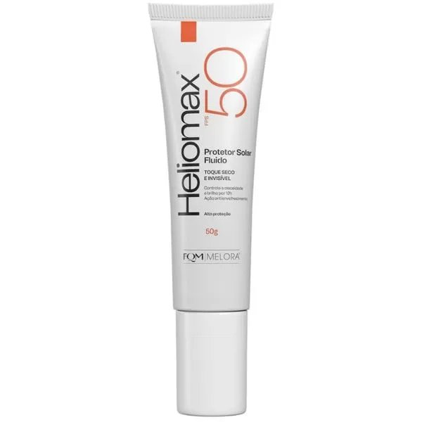 Protetor Solar Heliomax Fluido Toque Seco FPS50 50g