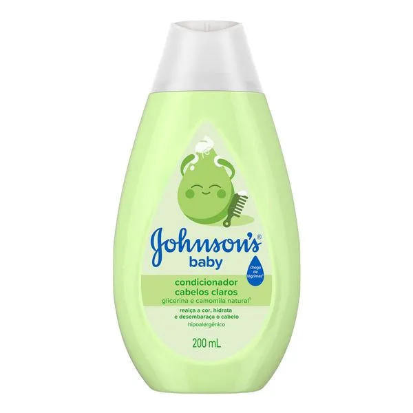 Condicionador Johnson's Baby Camomila Cabelos Claros 200ml