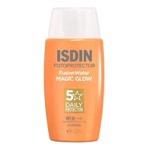 Protetor Solar Facial ISDIN FPS 30 Fusion Water Magic Glow 50ml