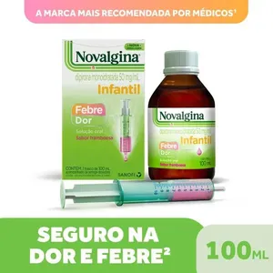 Novalgina Infantil 50mg Solução Oral 100ml