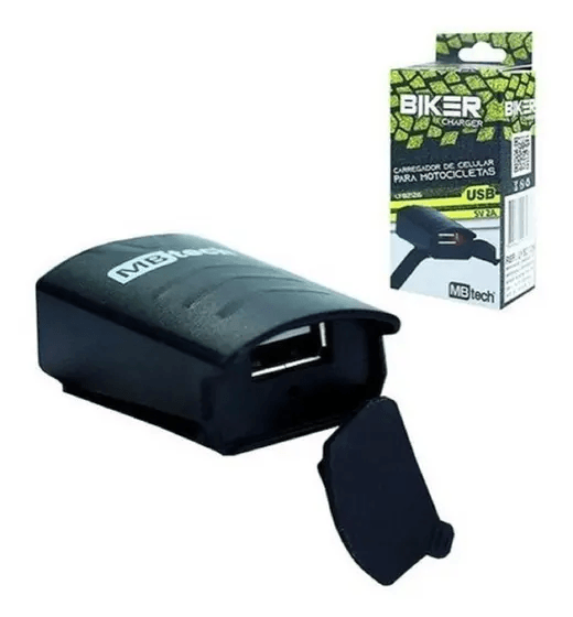 Carregador de Celular para Motocicletas USB Biker Charger