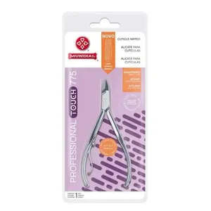 Alicate para Cutícula Touch Inox Profissional Mundial