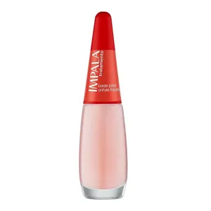 Esmalte Impala Tratamento Base para Unhas Fracas 7,5ml Esmalte Impala Tratamento Base Unhas Fracas