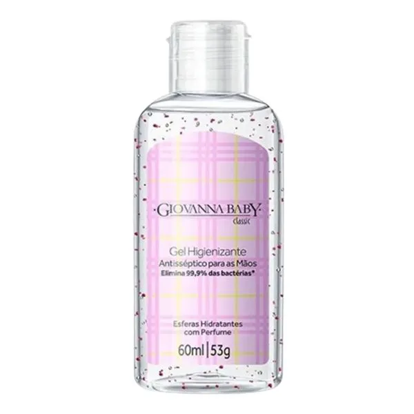 Álcool em Gel Higienizante Giovanna Baby Clássico 60g
