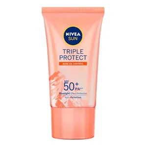 Protetor Solar Facial Nivea FPS50 Tripla Proteção Antiacne Oil Control 40ml