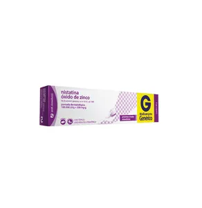 Nistatina + Óxido de Zinco Pomada 60g Genérico Prati Donaduzzi