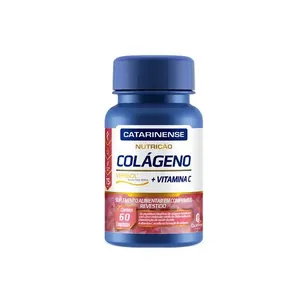 Colágeno Verisol + Vitamina C Catarinense 60 cápsulas