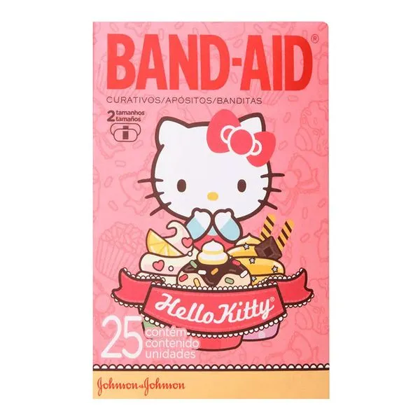 Curativo Band-Aid Hello Kitty Johnson's 25 Unidades