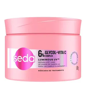 Máscara Capilar Seda Luminous UV 300g