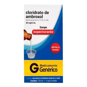 Expectorante Cloridrato de Ambroxol 6mg/ml Genérico Cimed 120ml