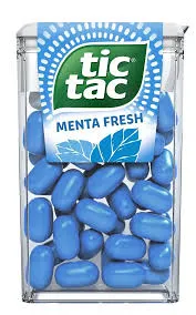 Bala Tic Tac Menta Fresh 14,5g