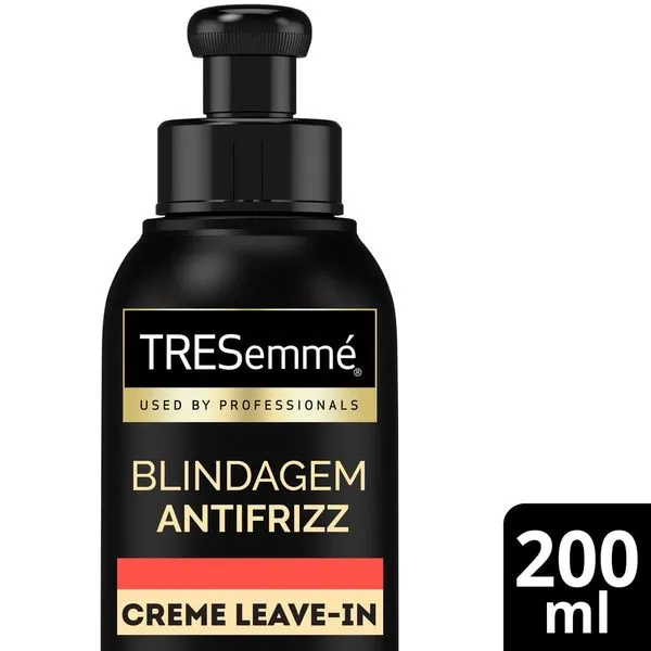 Creme de Pentear TRESemmé Blindagem Antifrizz Queratina e Ácido Hialurônico 200ml