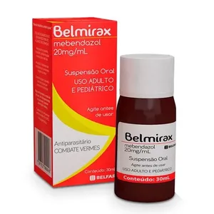 Mebendazol 20mg/ml Suspensão Oral 30ml Genérico Belfar