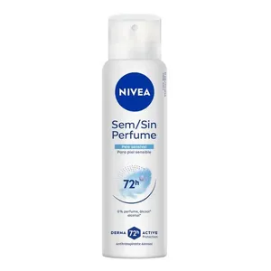 Desodorante Antitranspirante Nivea Sem Perfume 72h Aerossol 150ml