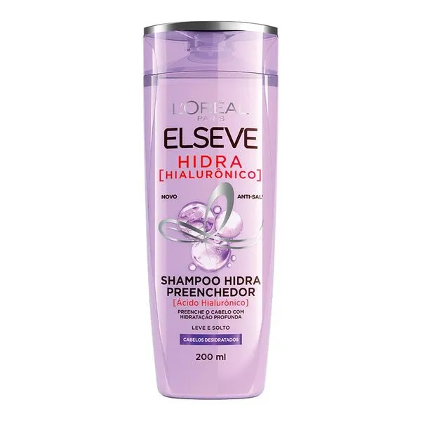 Shampoo Elseve L'Oréal Paris Preenchedor Hidra Hialurônico 200ml