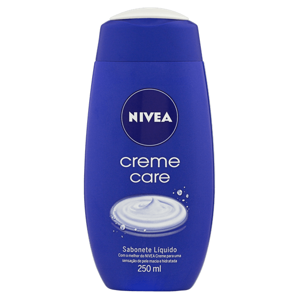 Sabonete Líquido Nivea Creme Care Frasco 250ml