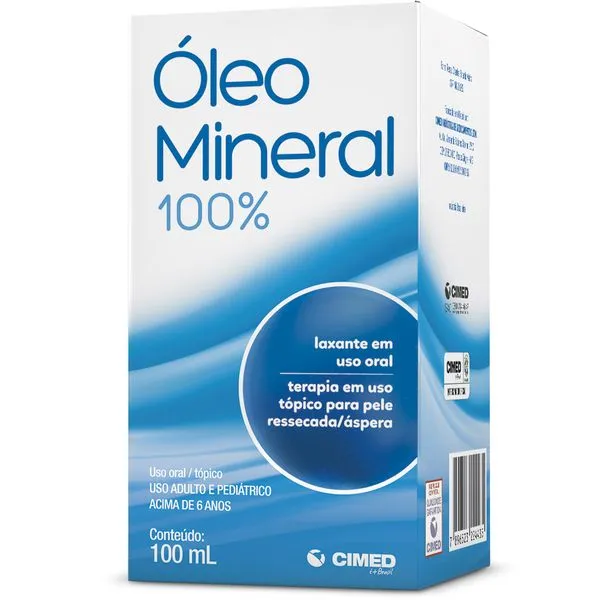 Óleo Mineral Solução 100ml
