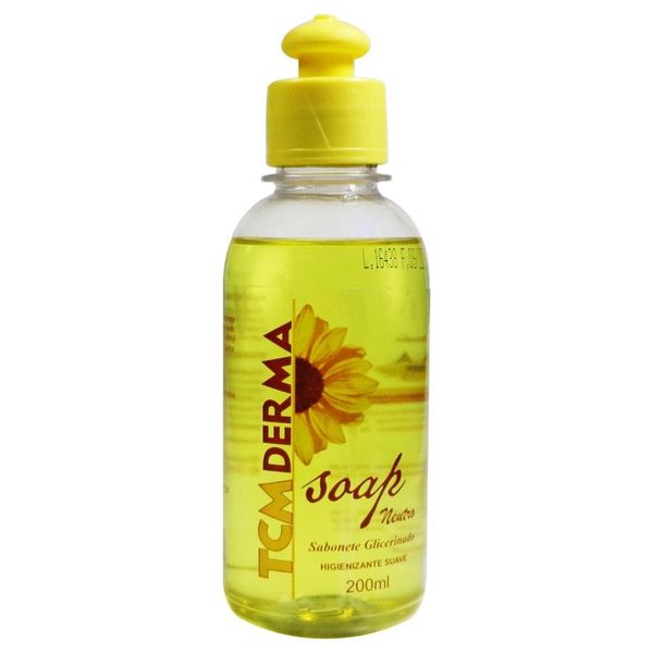 Sabonete Neutro Glicerinado TCM Derma Soap 200ml