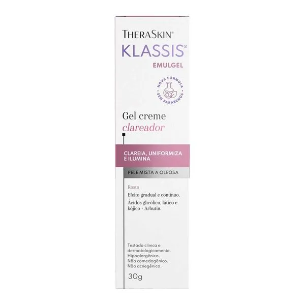 Clareador da Pele Emulgel Klassis Theraskin FPS20 30g