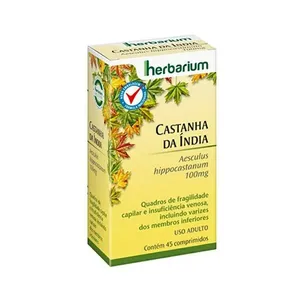 Castanha da Índia Herbarium 100mg 45 Comprimidos