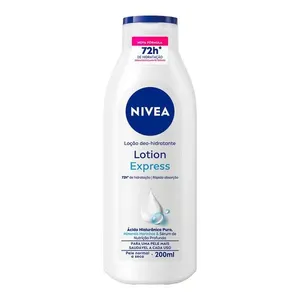 Loção Hidratante Nivea Lotion Express 48h Hidratação Profunda 200ml