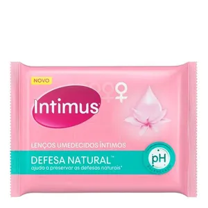 Lenços Umedecidos Intimus Defesas Naturais 16 Unidades