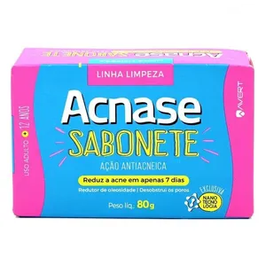 Acnase Clean Sabonete Antiacne 80g
