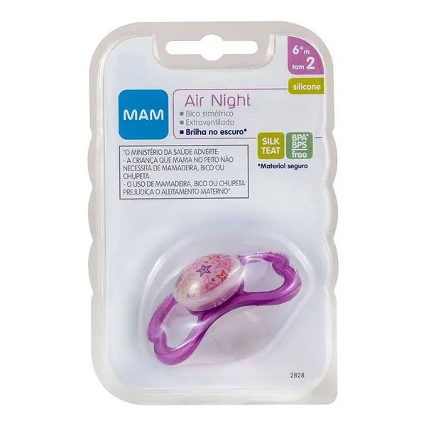 Chupeta Mam Air Night Girl 6 meses