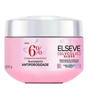 Máscara Capilar Antiporosidade L'Oréal Paris Elseve Glycolic Gloss 300g