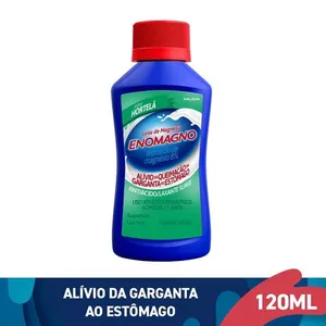 Leite de Magnésia Eno 8% Sabor Hortelã Suspensão Oral 120ml