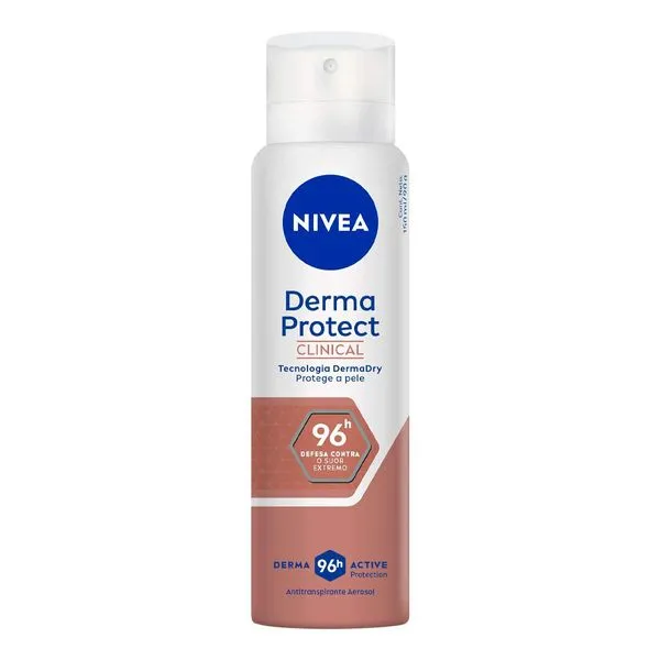 Desodorante Antitranspirante Aerossol Nívea Derma Protect Clicical Feminino 150ml