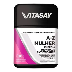 Suplemento Alimentar Vitasay Mulher A-Z 30 Comprimidos