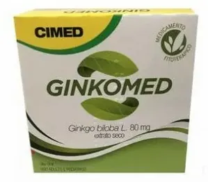 Ginkomed 80Mg Genérico Cimed 30 Comprimidos